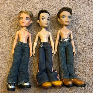Vintage Y2K Bratz boy dolls 2002 2003